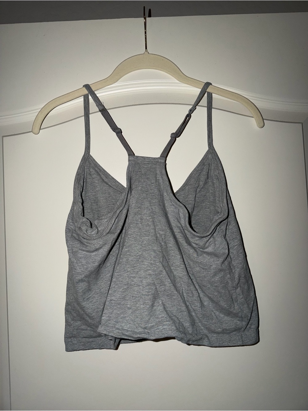 Women's Gray Adjustable-Strap Camisole - Picture 2 of 2